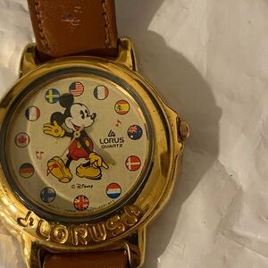 VINTAGE, Two Mickey-mouse watches.
